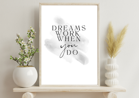 Motivational office art poster print, Successories, 