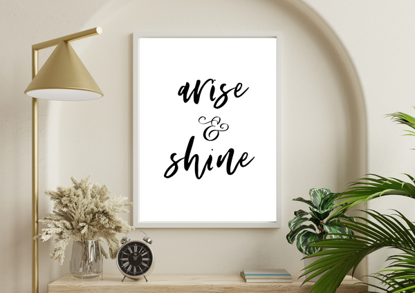 Arise & Shine | Print Only - Auxano Life