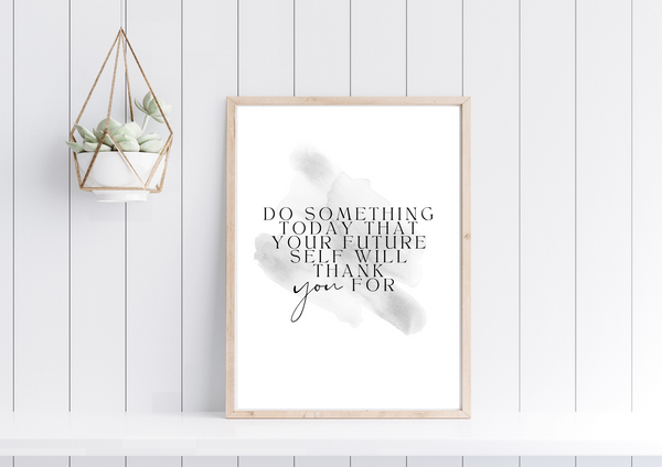 Do Something Today  | Print Only - Auxano Life