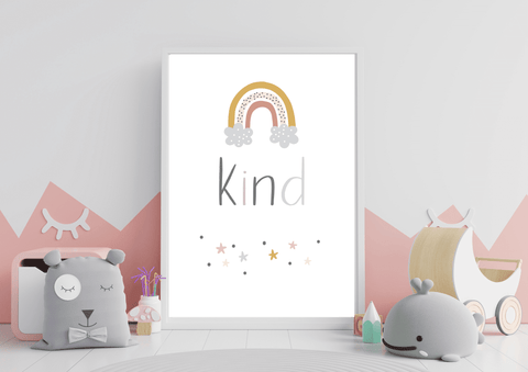 Kind | Kids Decor Print - Auxano Life