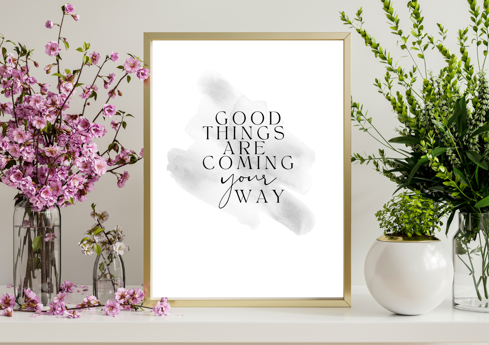 Good Things Are Coming Your Way  | Decor Print - Auxano Life