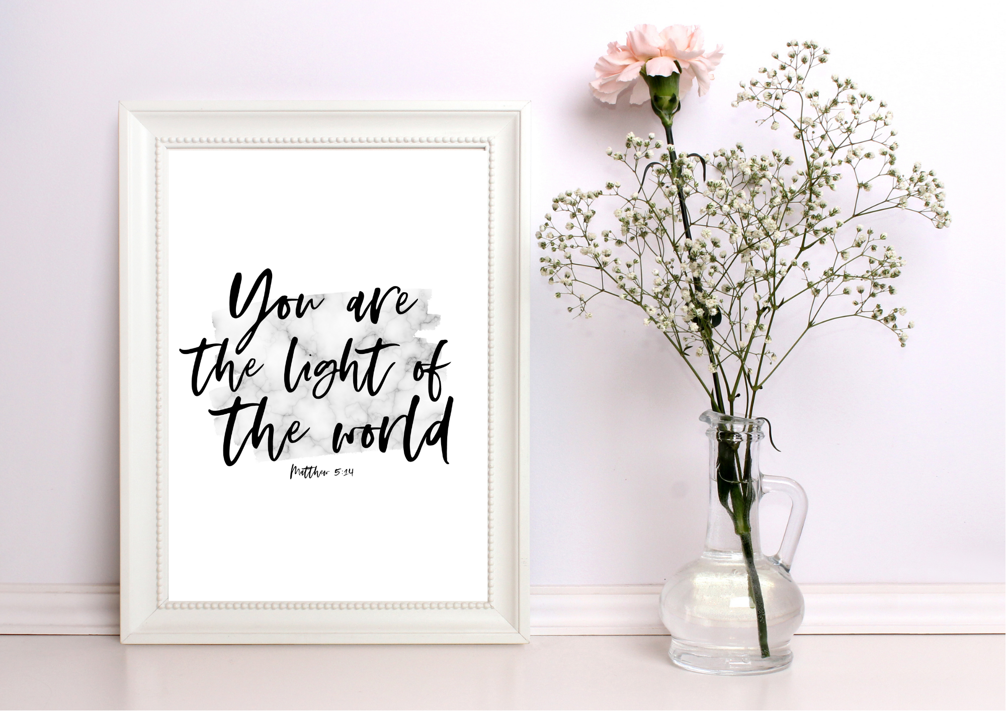 You are the Light of the World | Decor Print - Auxano Life