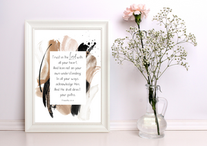 Trust in the Lord  | Decor Print - Auxano Life