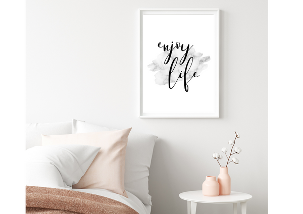 Enjoy Life | Decor Print - Auxano Life