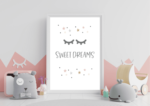 Sweet Dreams | Kids Decor Print - Auxano Life