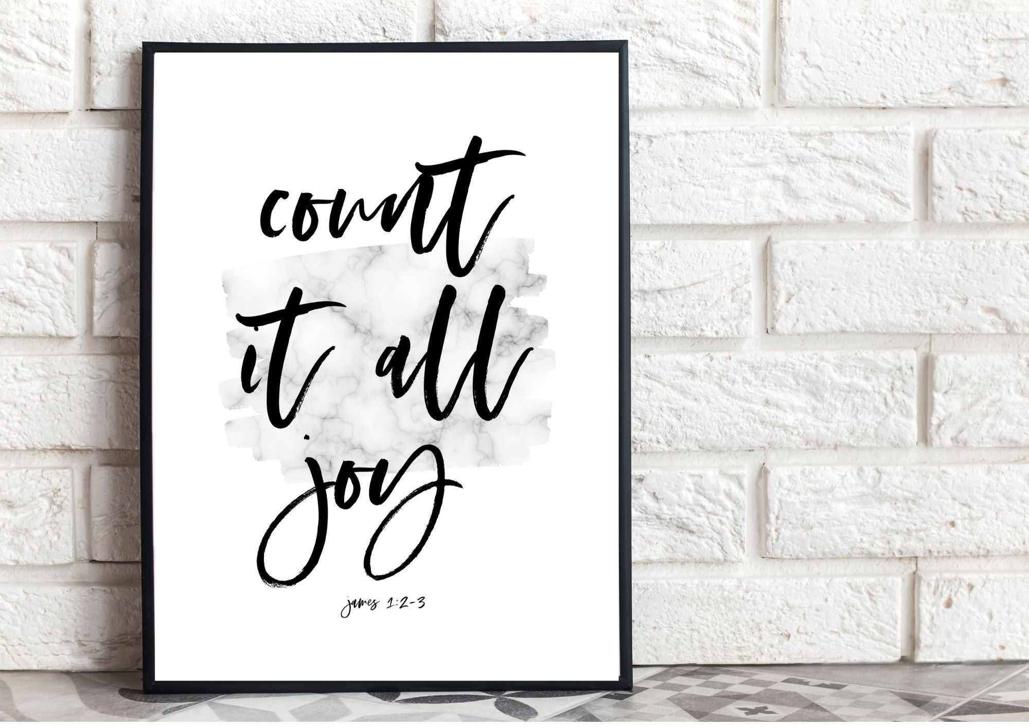 Count it All Joy | Decor Print - Auxano Life