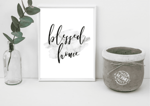 Blessed Home | Decor Print - Auxano Life