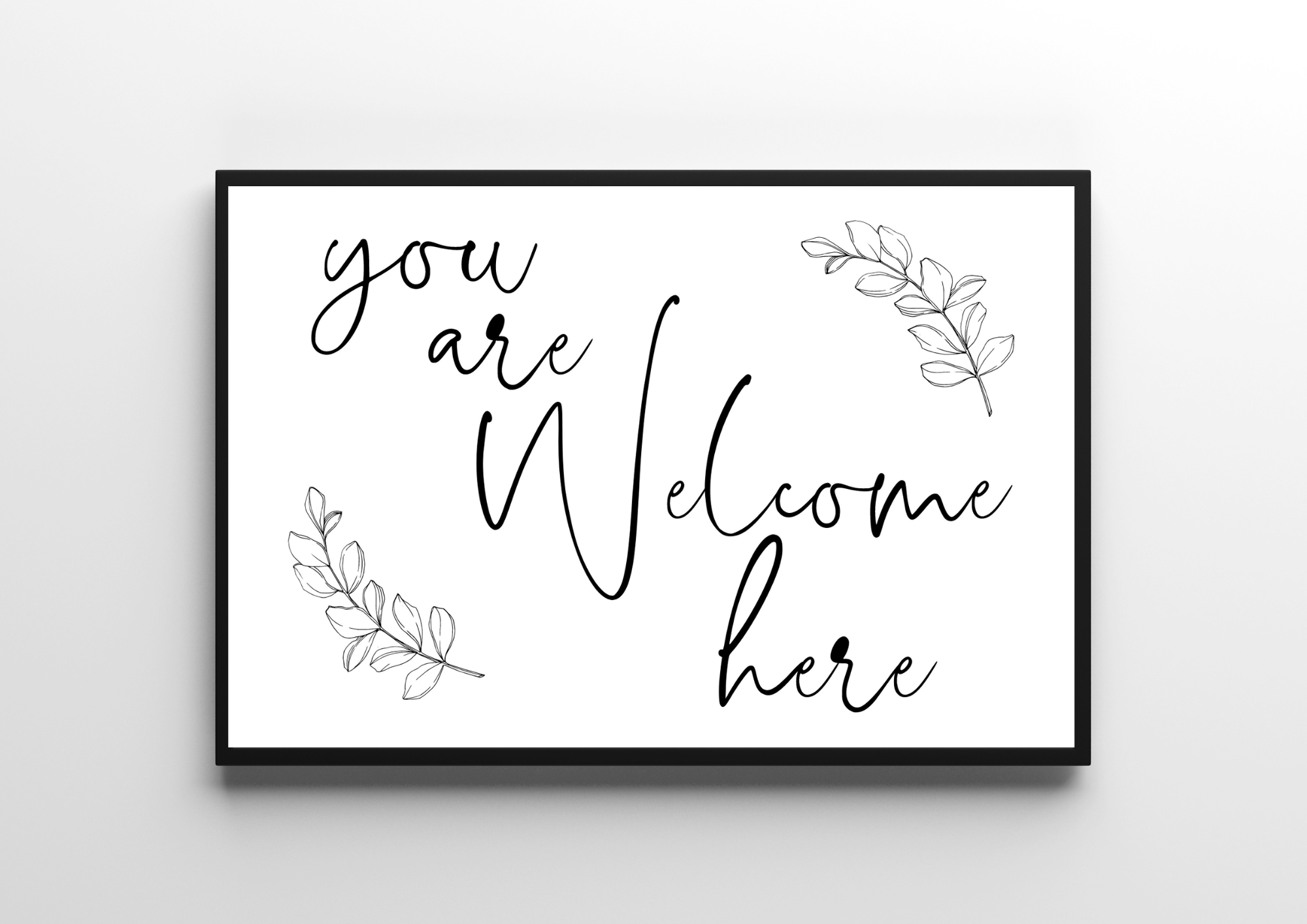 You Are Welcome Here | Decor Print - Auxano Life