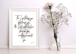 The Blessing | Decor Print, Wall Art - Auxano Life